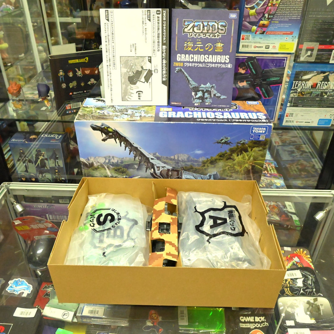 AS NEW! Zoids Wild 1/12 Grachiosaurus ZW08 - Takara Tomy - Model Figure Kit