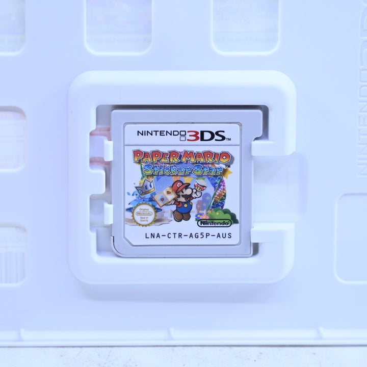 Paper Mario Sticker Star - Nintendo 3DS Game - PAL + Manual - FREE POST!