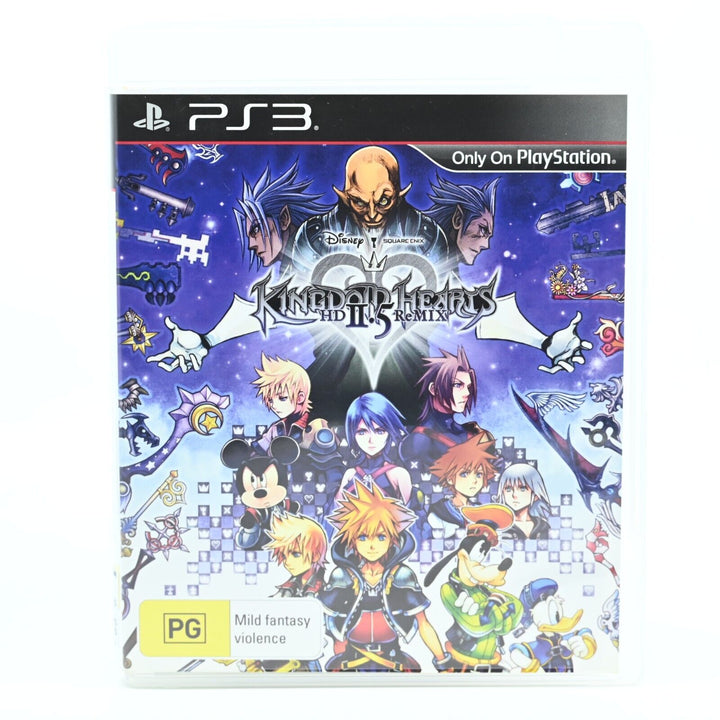 Kingdom Hearts II.5 2.5 HD Remix - Sony Playstation 3 / PS3 Game + Manual - MINT