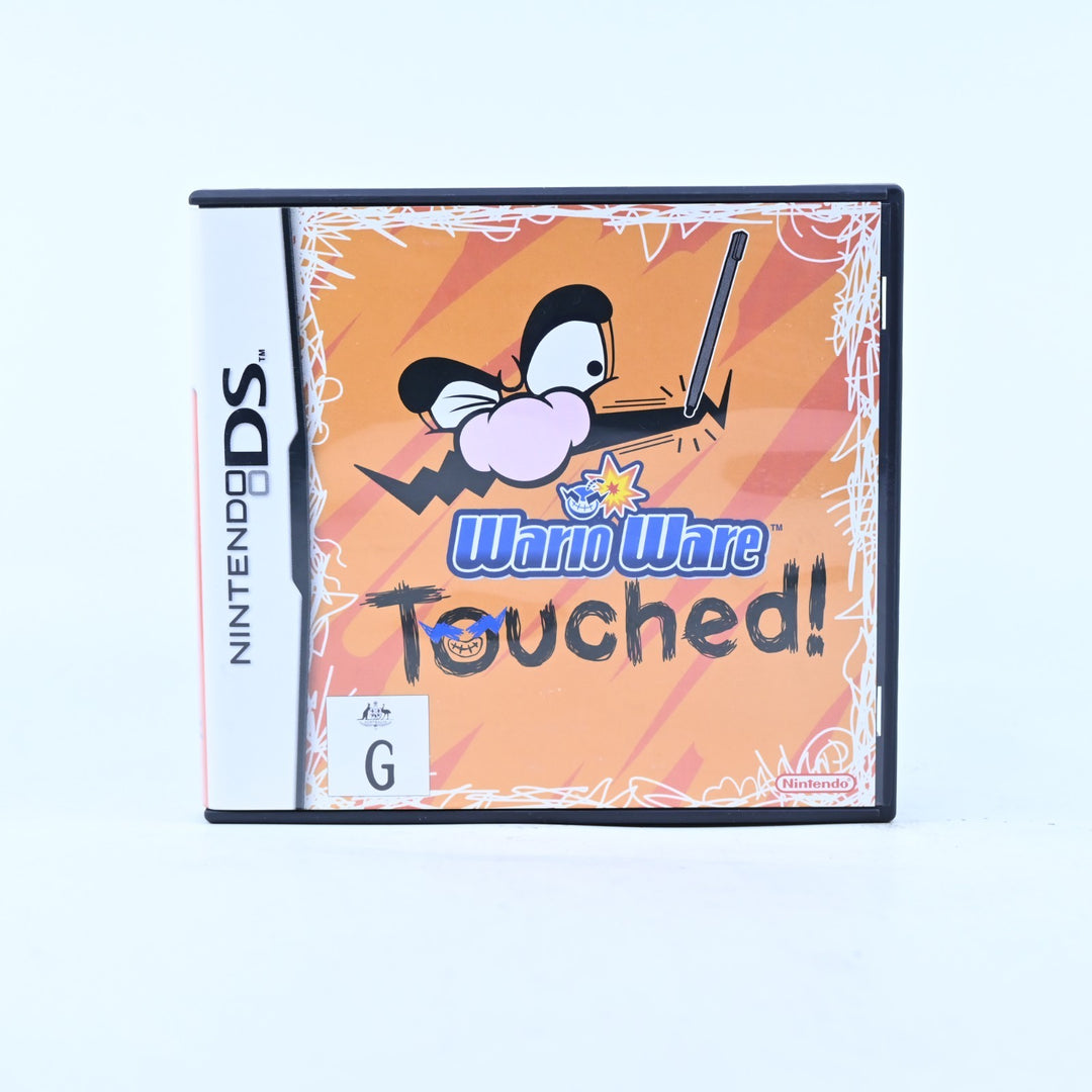 WarioWare Touched! - Nintendo DS Game - PAL + Manual - FREE POST!