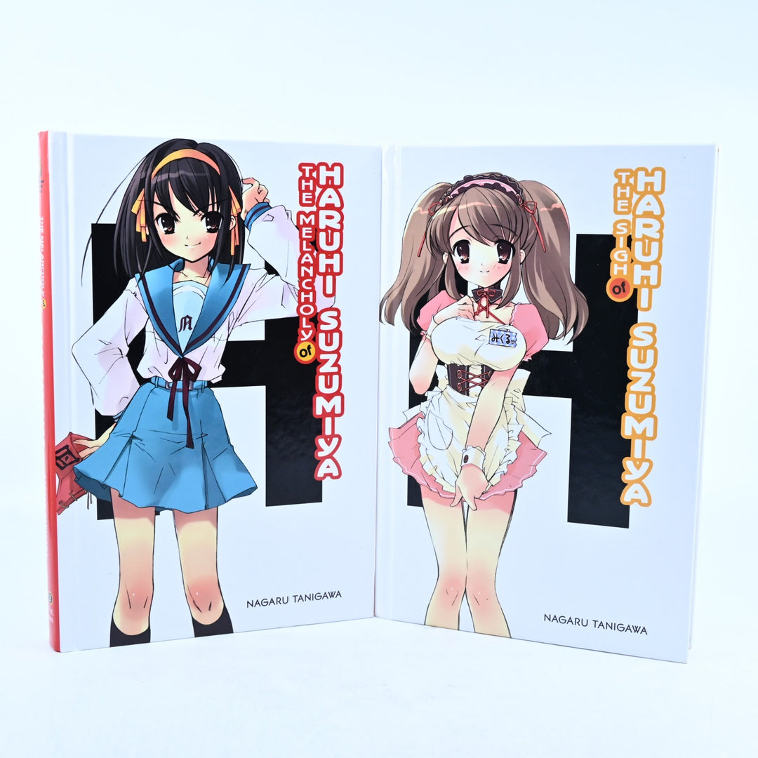 The Melancholy of Haruhi Suzumiya - Hard Cover Light Novel Vols 1-6 - Manga