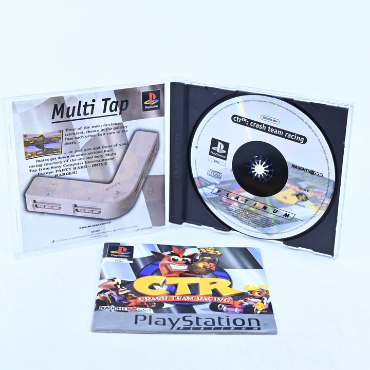 CTR: Crash Team Racing - Sony Playstation 1 / PS1 Game + Manual - PAL