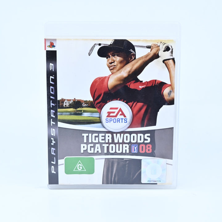 Tiger Woods PGA Tour 08 - Sony Playstation 3 / PS3 Game + Manual - FREE POST!