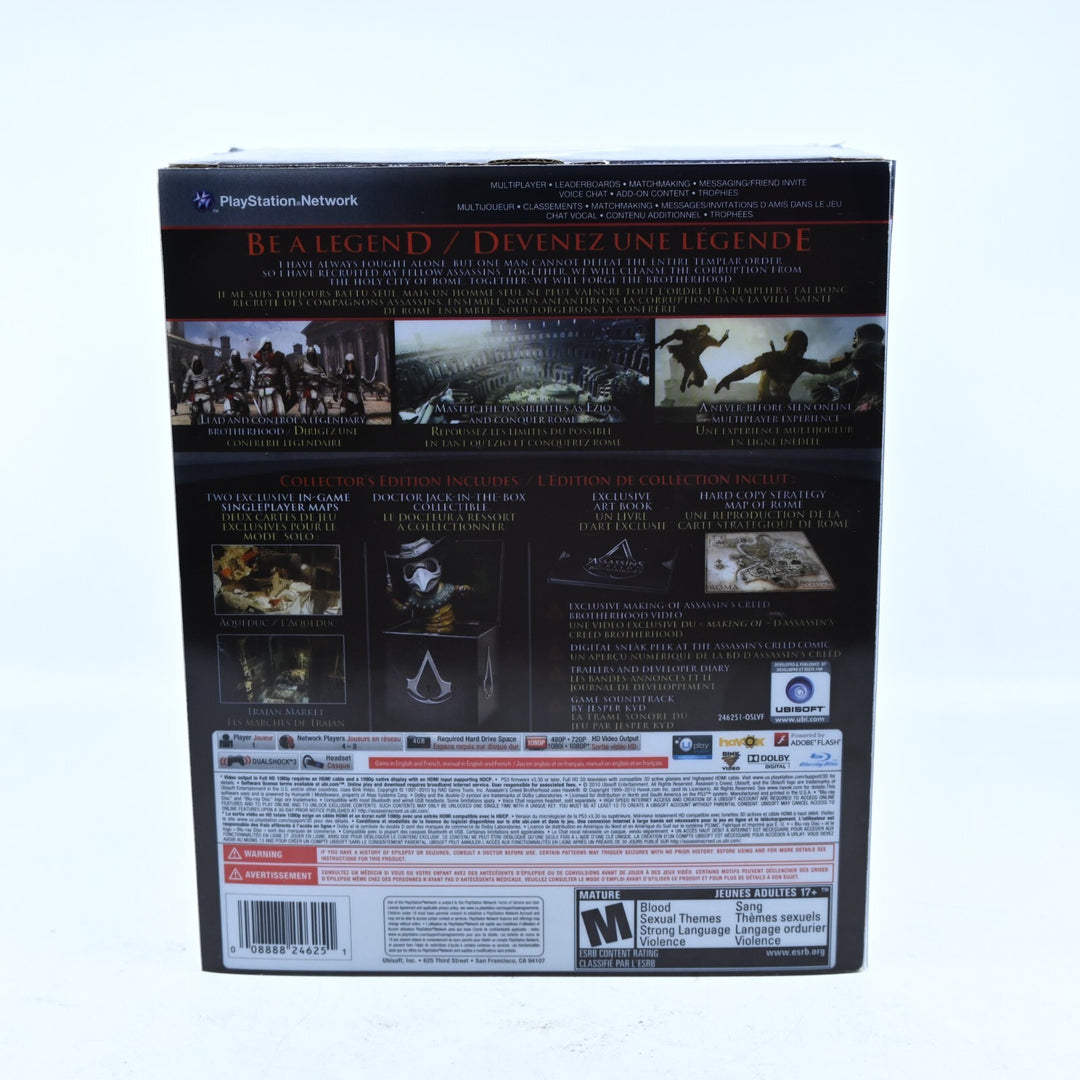 Assassin's Creed Brotherhood Collectors Edition - Sony Playstation 3 / PS3 Game