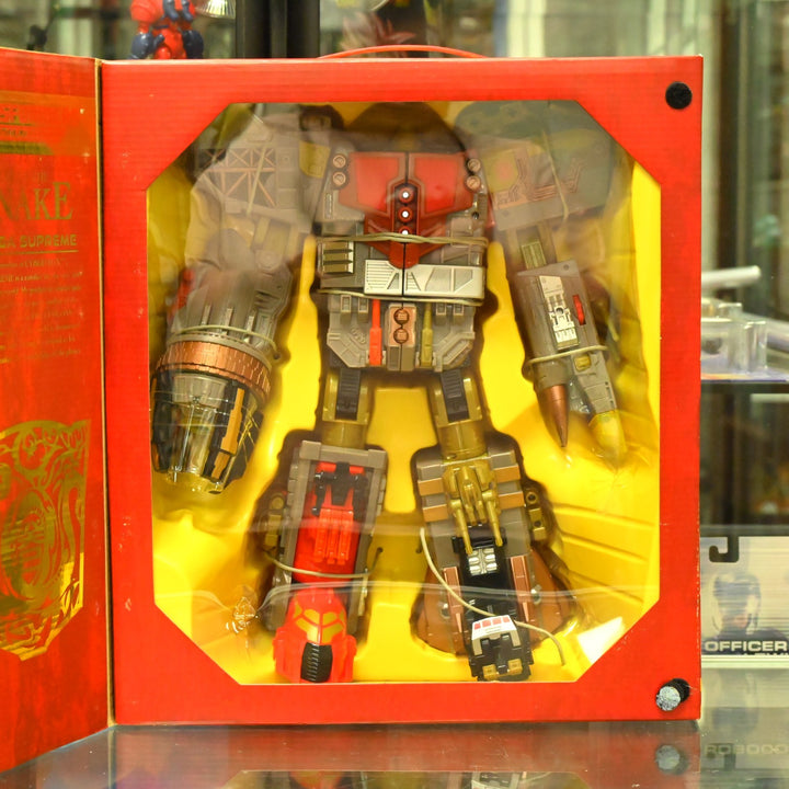 SEALED! Omega Supreme - Year of the Snake - Platinum Edition - Transformers Toy