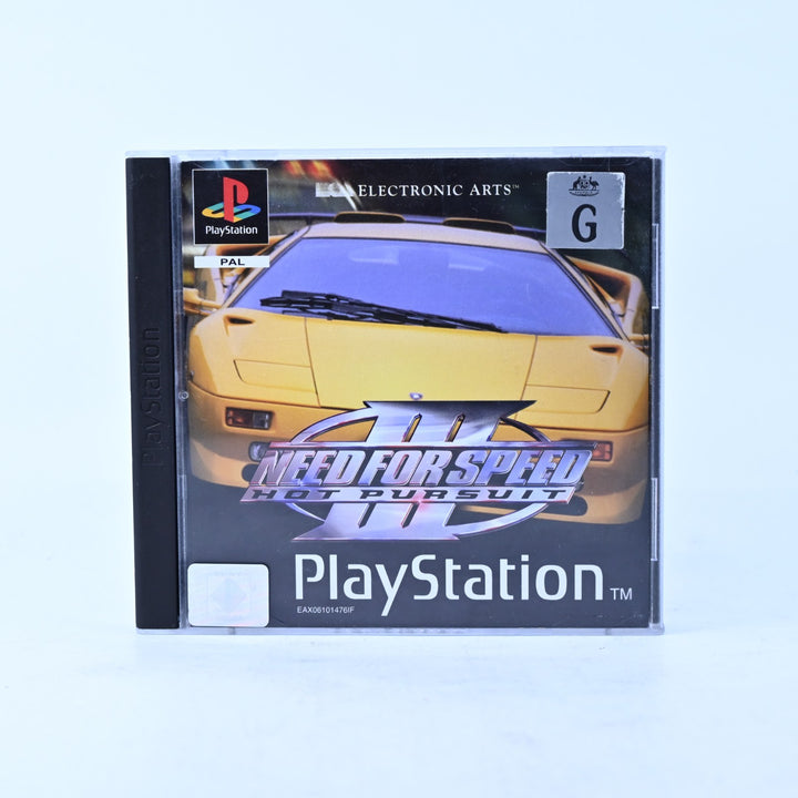 Need for Speed III: Hot Pursuit - Sony Playstation 1 / PS1 Game + Manual - PAL