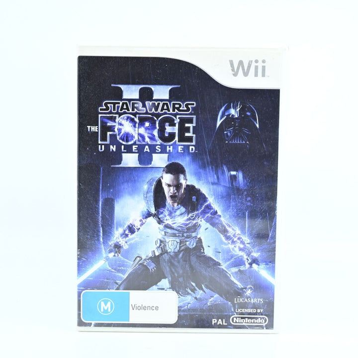 Star Wars: The Force Unleashed II - Nintendo Wii Game + Manual - MINT DISC!