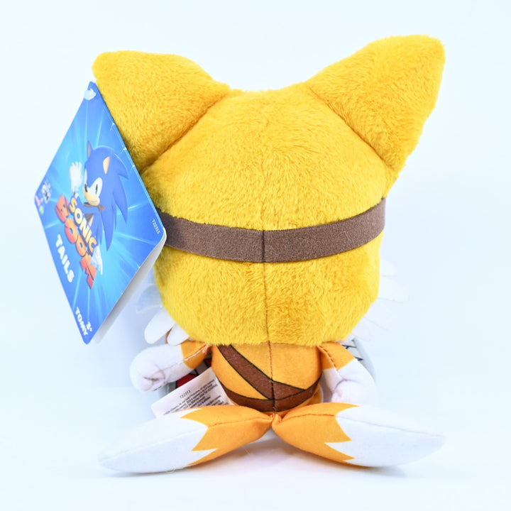 Sonic Boom Big Head Plush Tails - with Tag + Pin - Tomy - Sonic the Hedgehog Toy