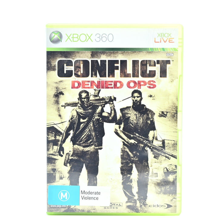 Conflict Denied Ops - Xbox 360 Game + Manual - PAL - MINT DISC!