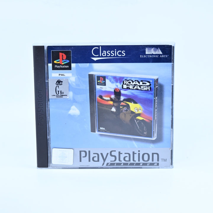 Road Rash - Sony Playstation 1 / PS1 Game + Manual - PAL - MINT DISC!
