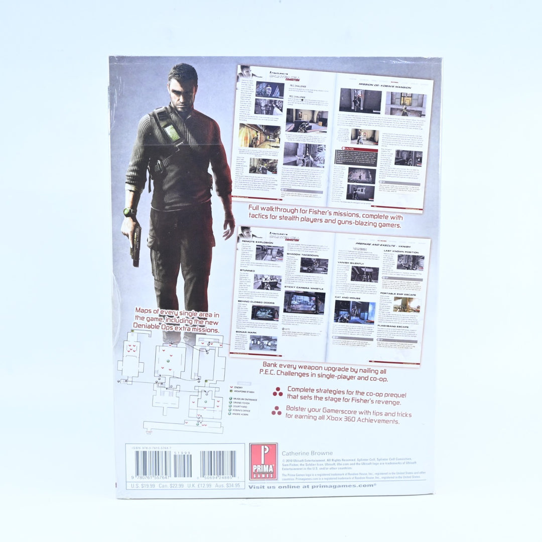 SEALED! Tom Clancy's Splinter Cell Conviction - Prima Official Game Guide