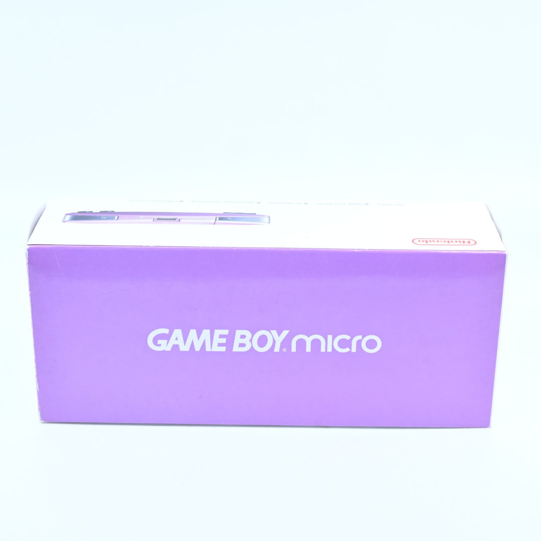 OXY-001 Purple- Nintendo Gameboy Micro Boxed Console - FREE POST!