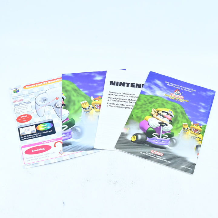 Mario Kart 64 - N64 / Nintendo 64 Boxed Game - NTSC - FREE POST!