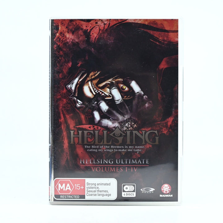 Hellsing Ultimate - Volumes I-IV / 1-4 - Region 4- DVD - FREE POST! Anime AUS