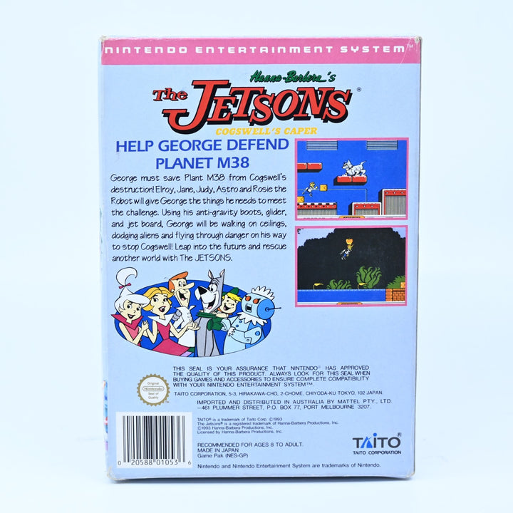 The Jetsons: Cogswell's Caper - NES Boxed Game - PAL - FREE POST!