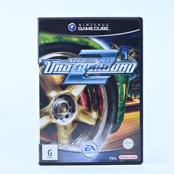 Need for Speed Underground 2 - Nintendo Gamecube Game + Manual - PAL