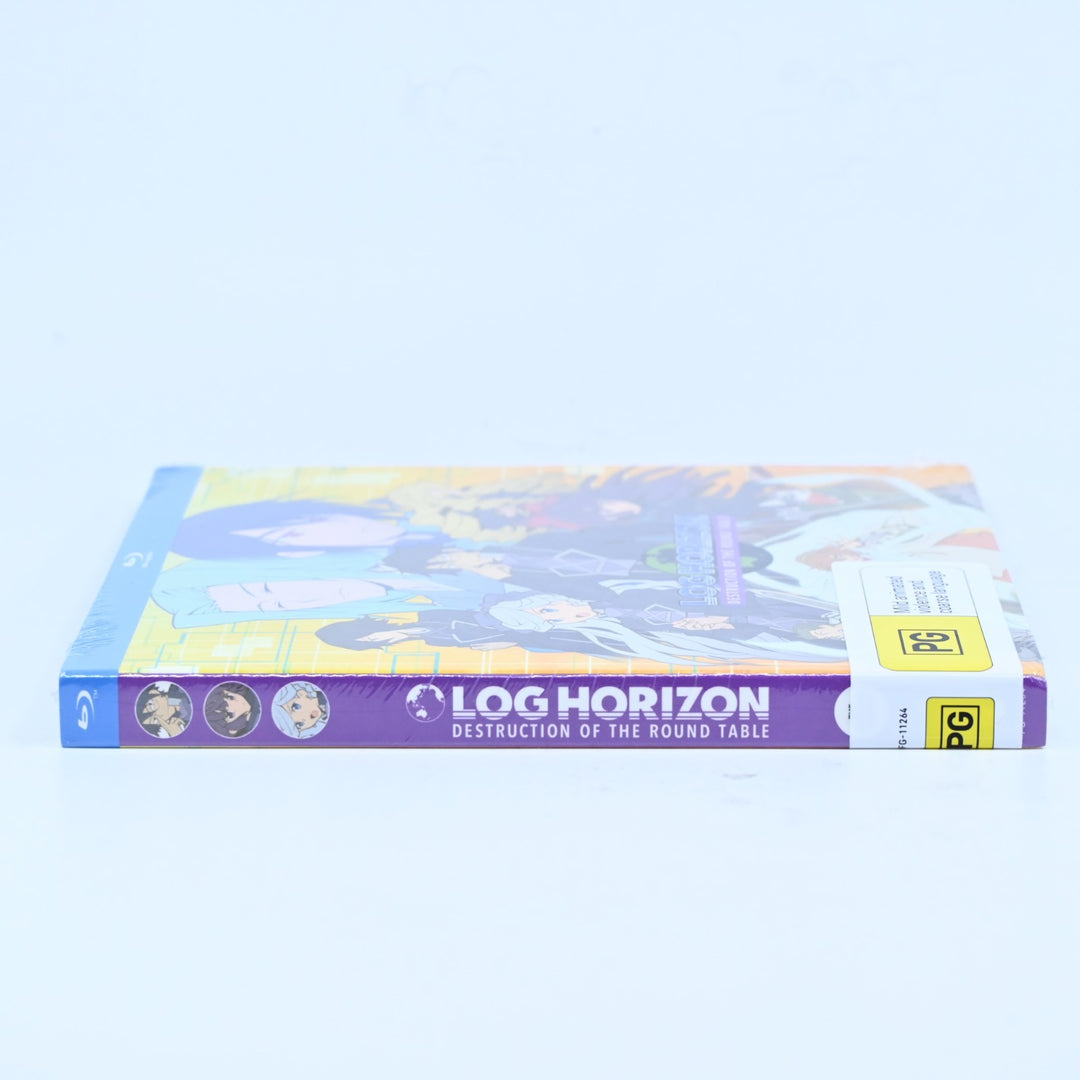 SEALED! Log Horizon: Destruction of the Round Table - Region A/B - Anime Bluray