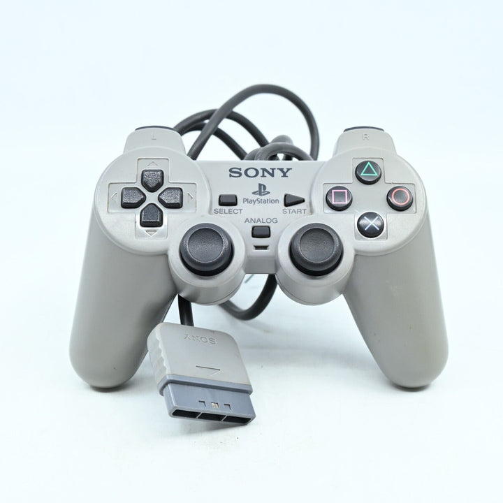 Dual Analog Concave Controller - Sony Playstation 1 / PS1 Accessory - FREE POST!