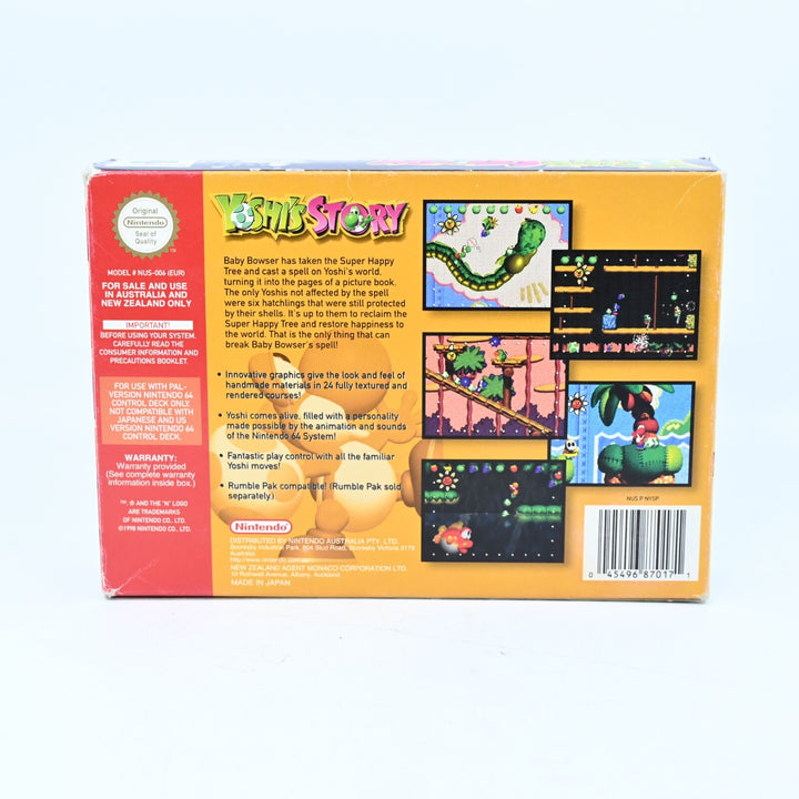 Yoshi's Story - N64 / Nintendo 64 Boxed Game - PAL - FREE POST!