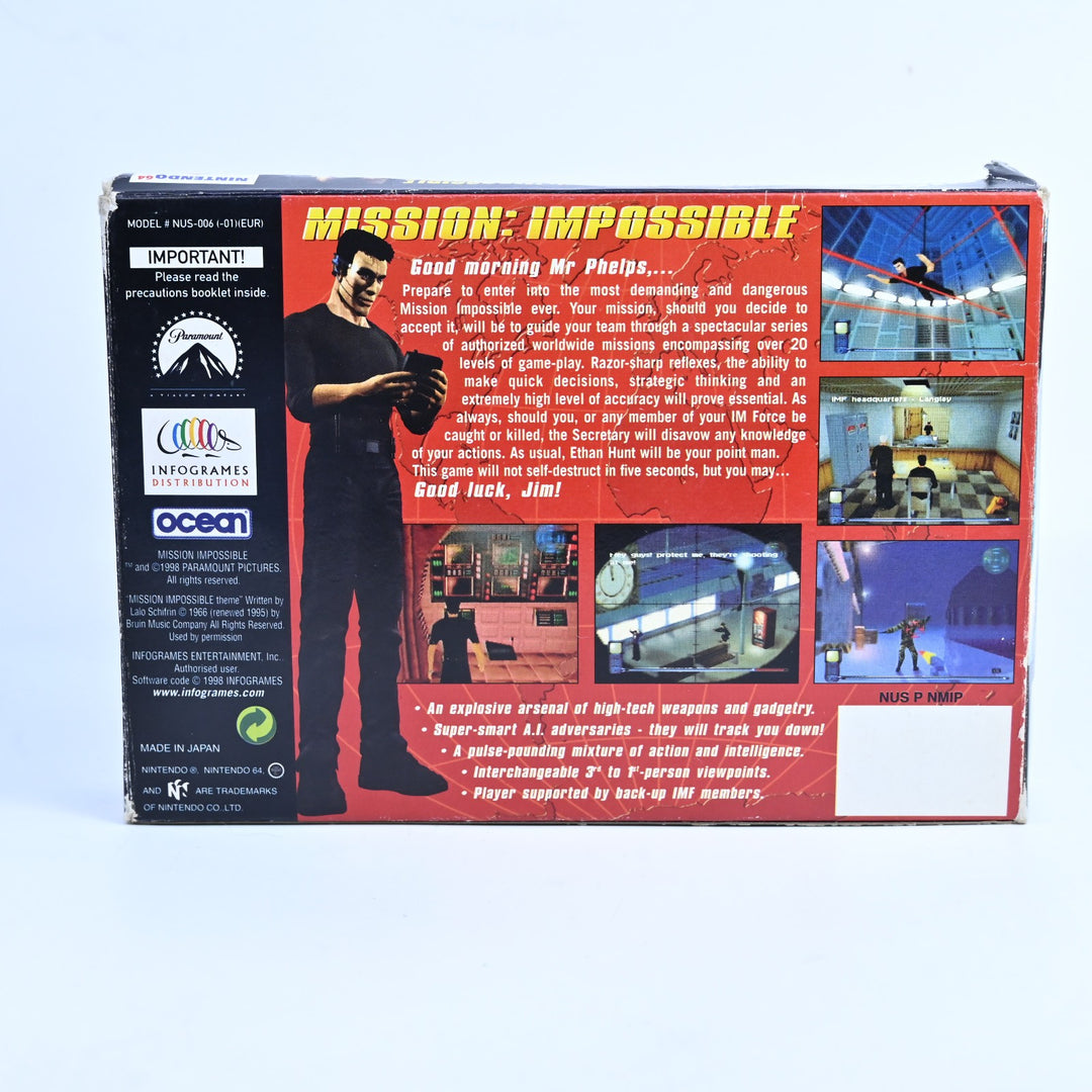 Mission: Impossible - N64 / Nintendo 64 Boxed Game - PAL - FREE POST!