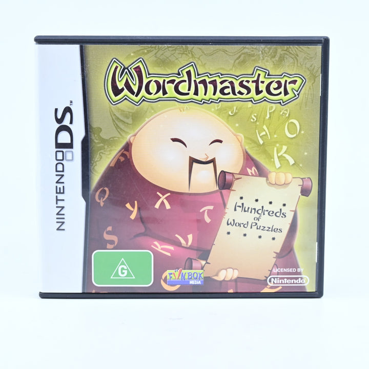 Wordmaster - Nintendo DS Game - PAL + Manual - FREE POST!