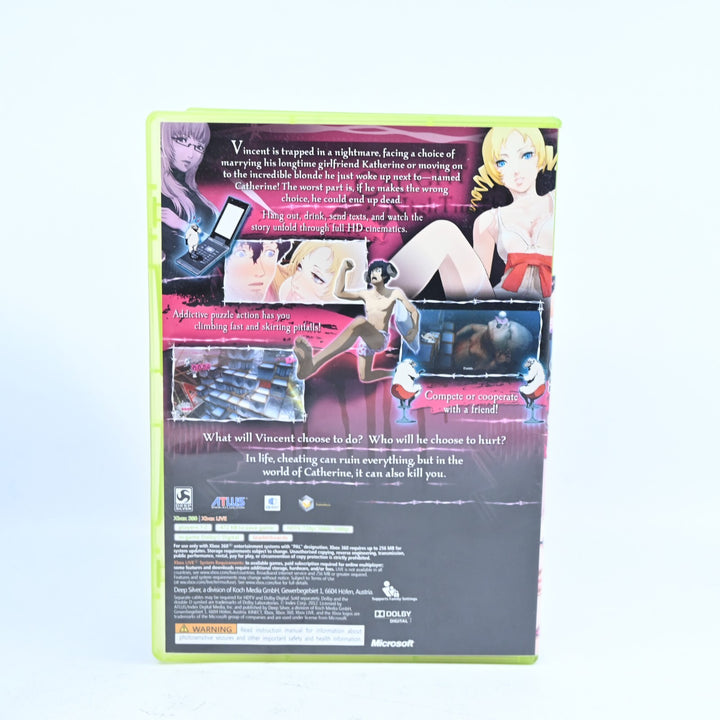 Catherine - Xbox 360 Game + Manual - PAL - MINT DISC!