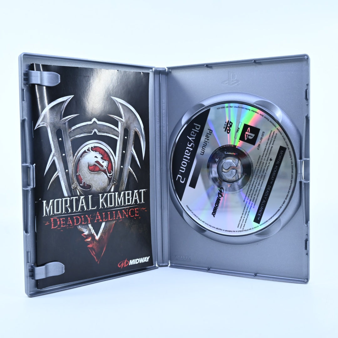 Mortal Kombat Deadly Alliance - Sony Playstation 2 / PS2 Game + Manual - PAL