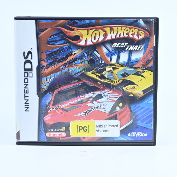 Hot Wheels: Beat That! - Nintendo DS Game - PAL + Manual - FREE POST!
