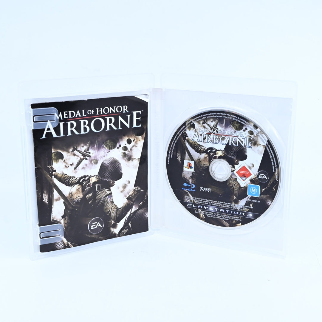 Medal of Honor Airborne - Sony Playstation 3 / PS3 Game + Manual - FREE POST!