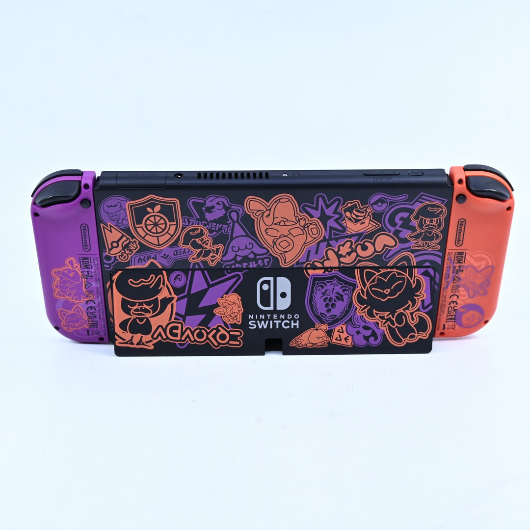 Pokemon Scarlet & Violet Edition - Nintendo Switch OLED Console - HEG-001 - PAL