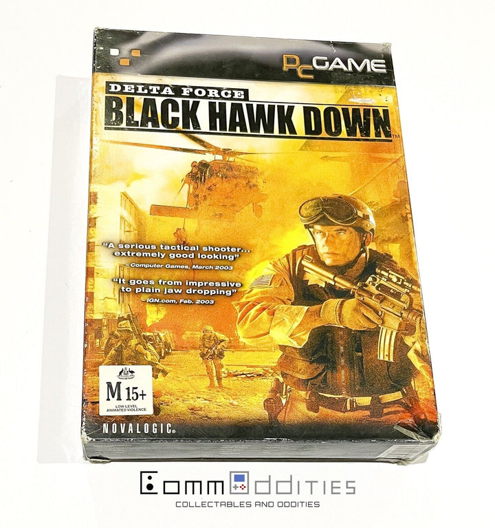 Delta Force: Black Hawk Down - PC Game - Boxed - MINT DISC! FREE POST!