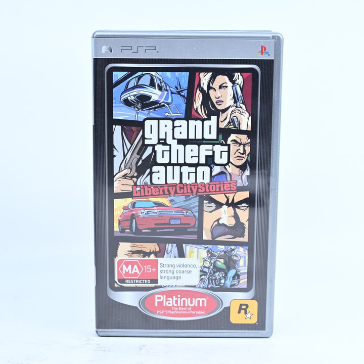 Grand Theft Auto: Liberty City Stories - Sony PSP Game + Manual + Poster