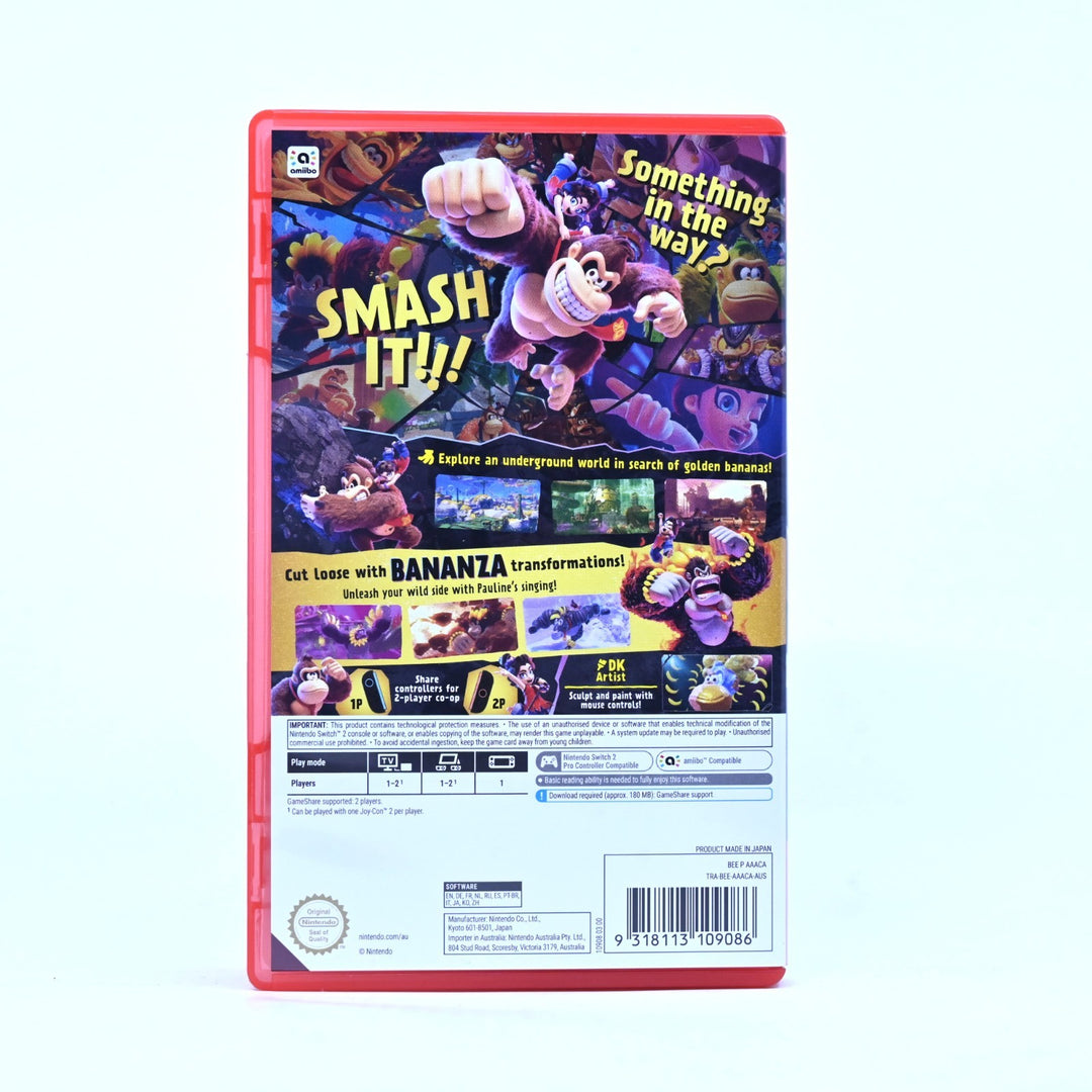 Donkey Kong Bananza - Nintendo Switch 2 Game - FREE POST!