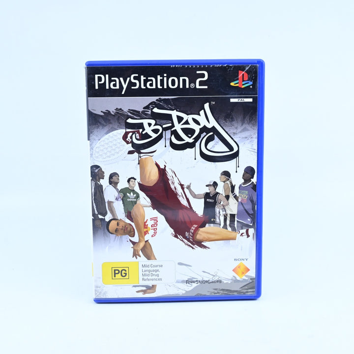 B-Boy - Sony Playstation 2 / PS2 Game + Manual - PAL - MINT DISC!