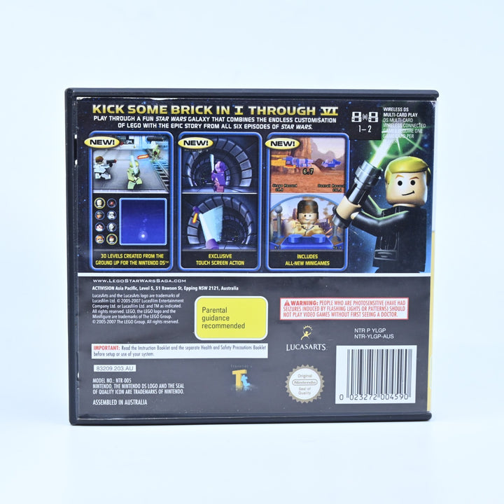 Lego Star Wars: The Complete Saga - Nintendo DS Game + Manual - PAL - FREE POST!