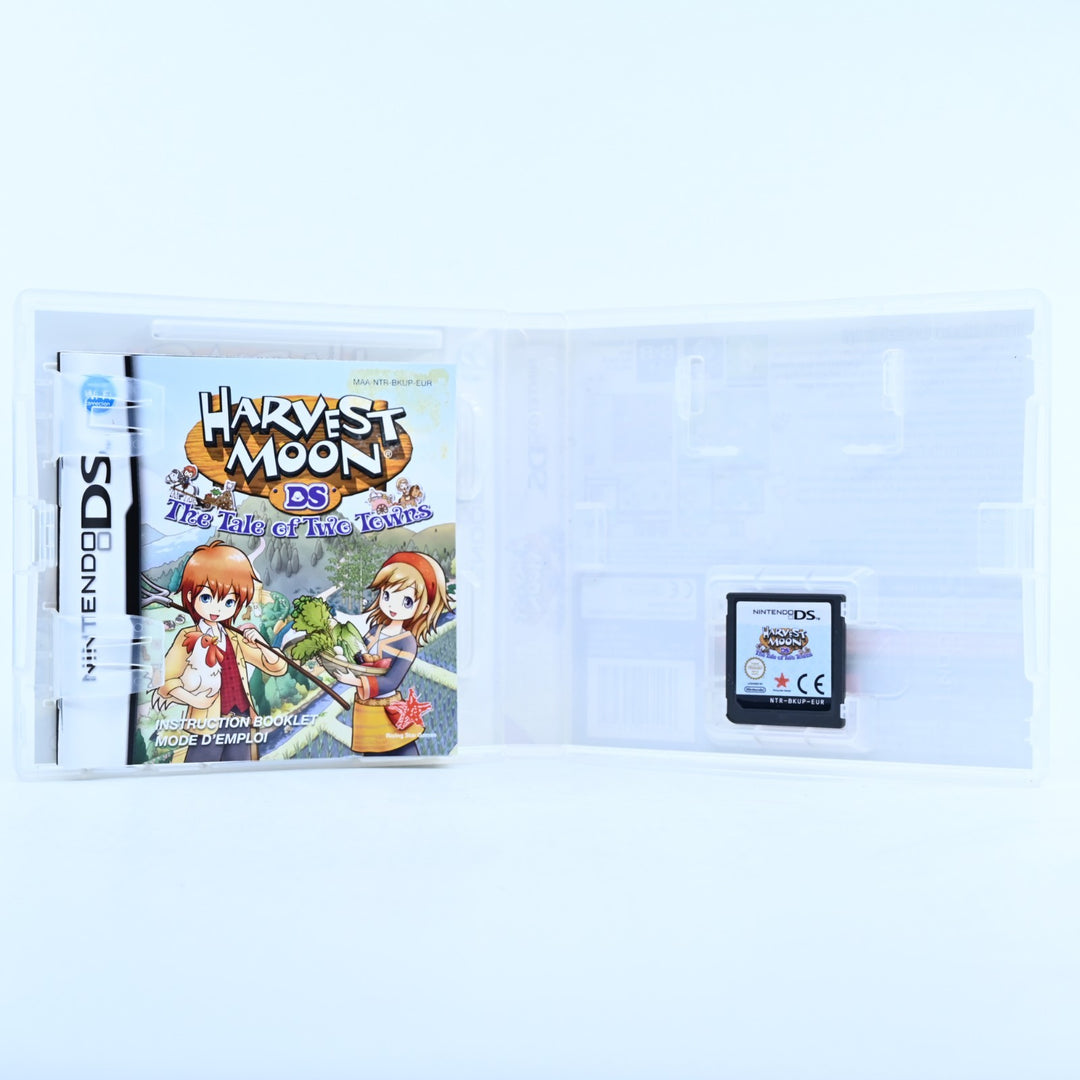 Harvest Moon DS: The Tale of Two Towns - Nintendo DS Game - PAL + Manual