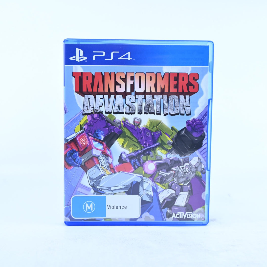 Transformers Devastation - Sony Playstation 4 / PS4 Game - MINT DISC!