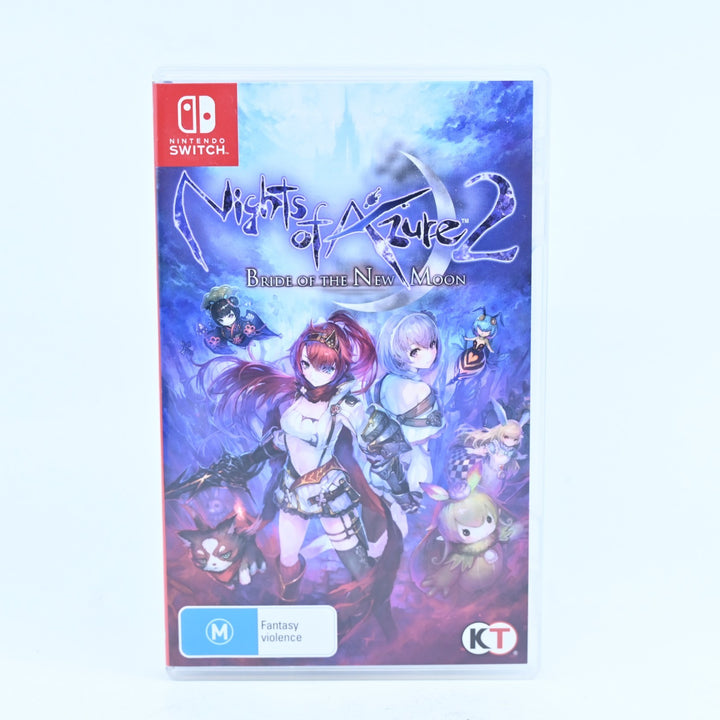 Nights of Azure 2: Bride of the New Moon - Nintendo Switch Game - FREE POST!