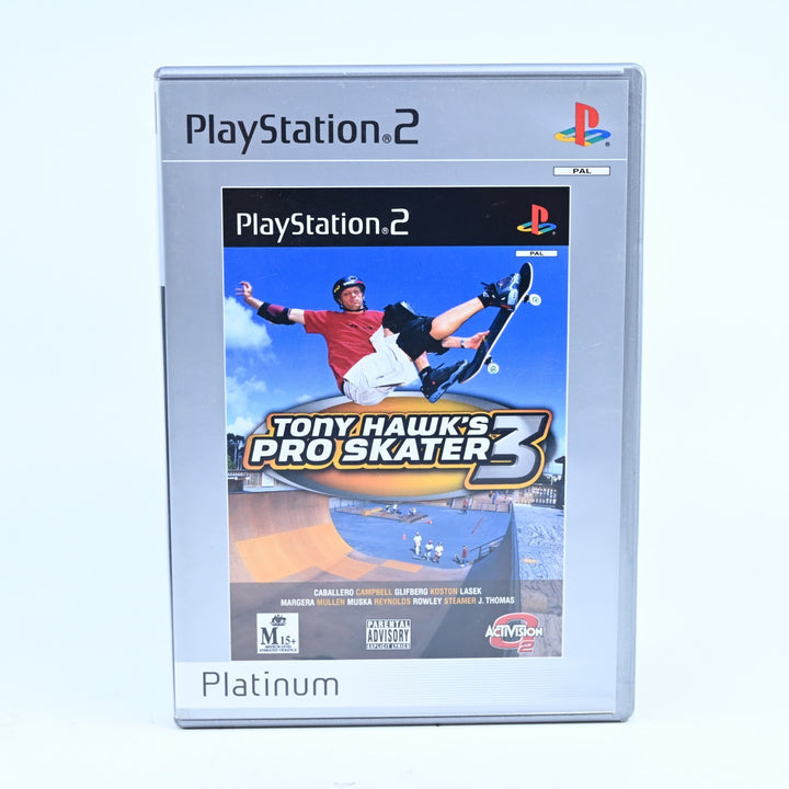 Tony Hawk's Pro Skater 3 - Sony Playstation 2 / PS2 Game + Manual - PAL