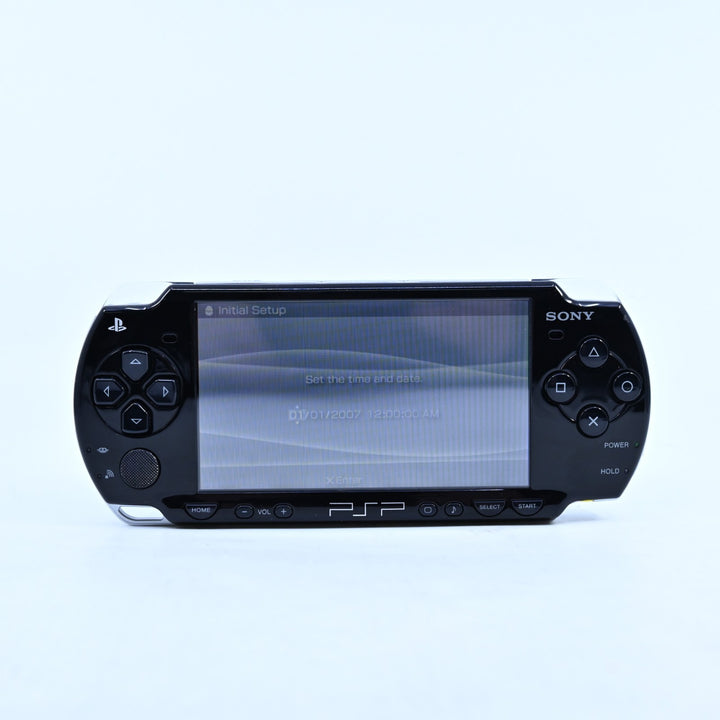 Piano Black - Sony PSP Boxed Console - PSP-2002 - 2000 + NEW BATTERY!