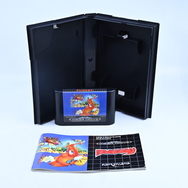 Puggsy - Sega Mega Drive Game + Manual - PAL - FREE POST!