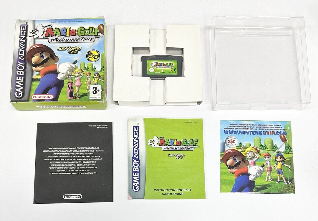 Mario Golf: Advance Tour - Nintendo Gameboy Advance / GBA Boxed Game - PAL