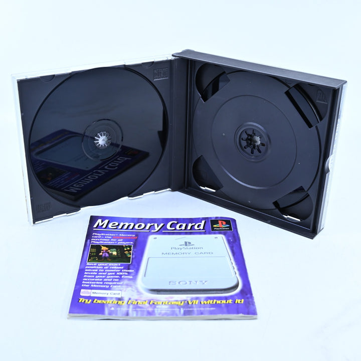Final Fantasy VII - Sony Playstation 1 / PS1 Game + Manual - PAL - MINT DISC!