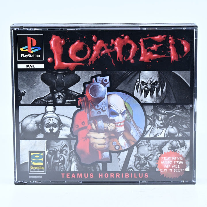 Loaded - Sony Playstation 1 / PS1 Game + Manual - PAL - MINT DISC!