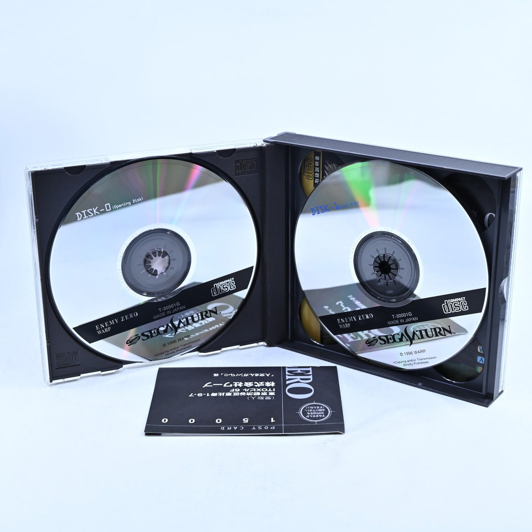 Enemy Zero - Sega Saturn Game + Manual - NTSC-J - MINT DISC!