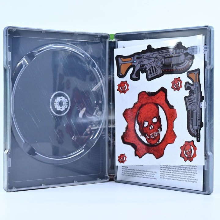 Gears of War 4 Ultimate Edition - Steelbook + Stickers - Xbox One - No Game