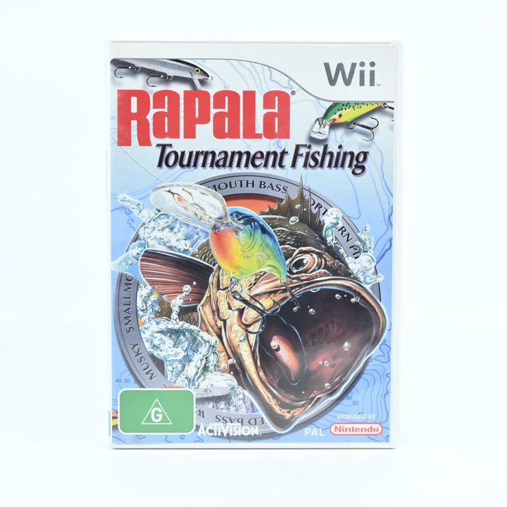 Rapala: Tournament Fishing - Nintendo Wii Game - No Manual - PAL - MINT DISC!