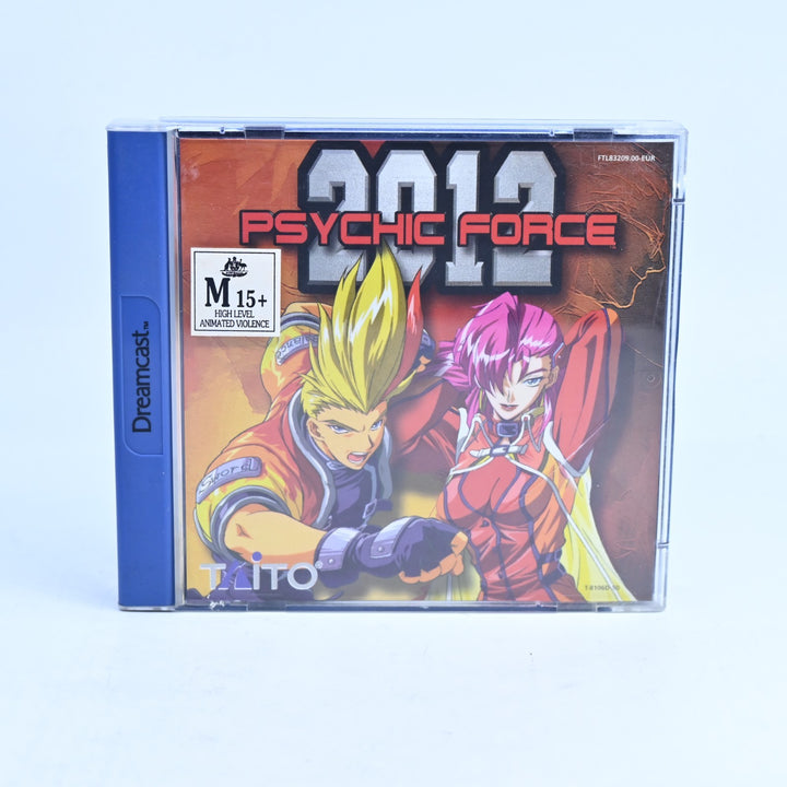 Psychic Force 2012 - Sega Dreamcast Game + Manual - PAL - MINT DISC!