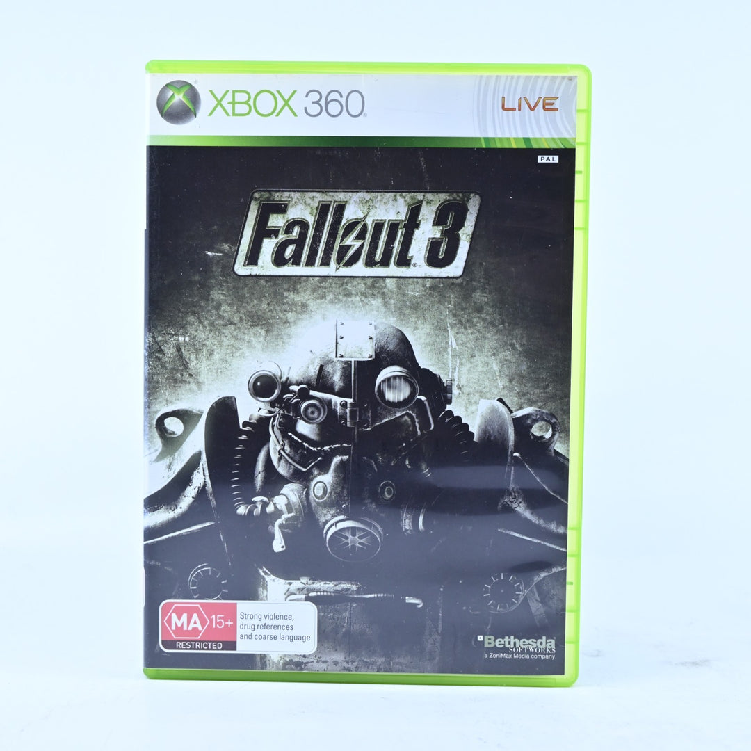 Fallout 3 - Xbox 360 Game + Manual - PAL - MINT DISC!