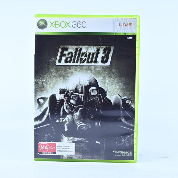 Fallout 3 - Xbox 360 Game + Manual - PAL - MINT DISC!